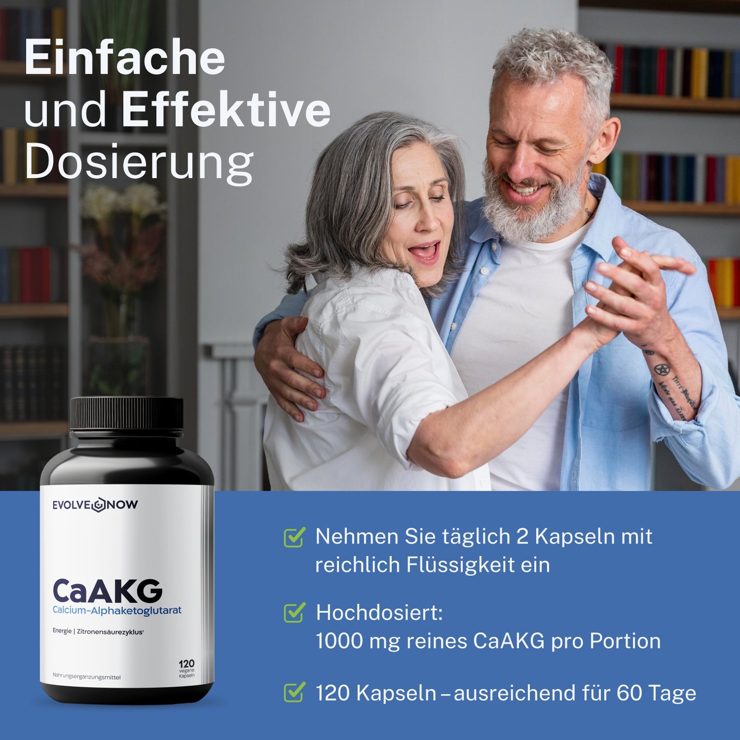 CaAKG (Calcium-Alphaketoglutarat) Kapseln