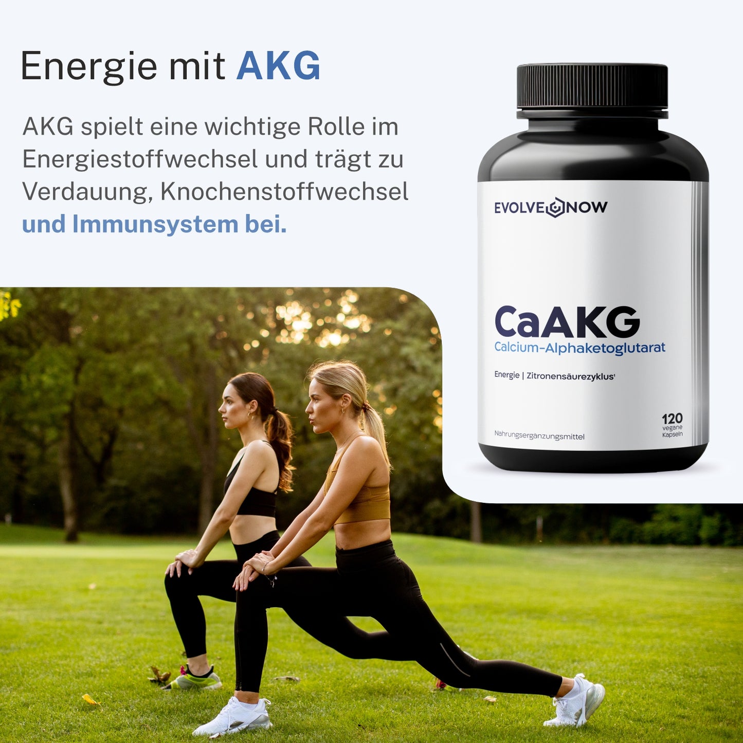 CaAKG (Calcium-Alphaketoglutarat) Kapseln